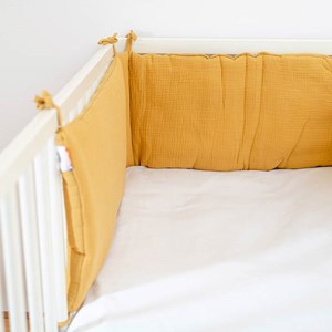 Tour de lit en coton bio honey