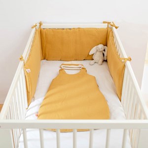 Tour de lit en coton bio honey