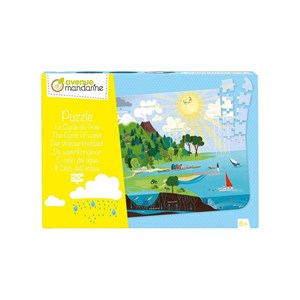 Puzzle éducatif le cycle de l'eau