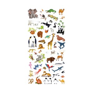 Decalco planisphère les animaux
