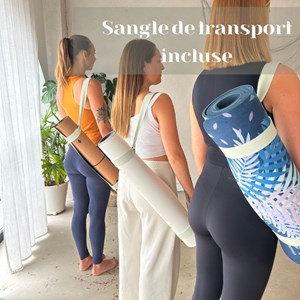 Tapis de yoga et fitness performance gin