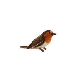 Peluche rouge gorge 14 cm