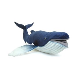Peluche baleine bleue 59 cm