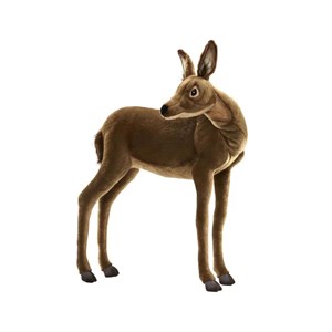 Peluche biche 75 cm