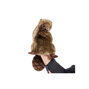Marionnette castor 44 cm