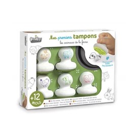 Mes premiers tampons - animaux de la fer