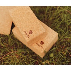 Deux blocs de yoga en liège portugais