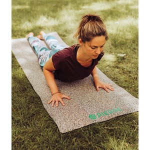 Tapis de yoga recyclé + liège 5mm