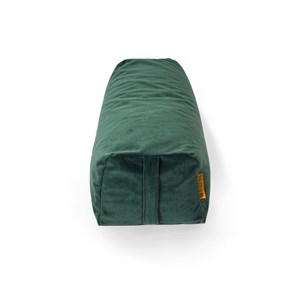 Bolster en tissu recyclé - vert