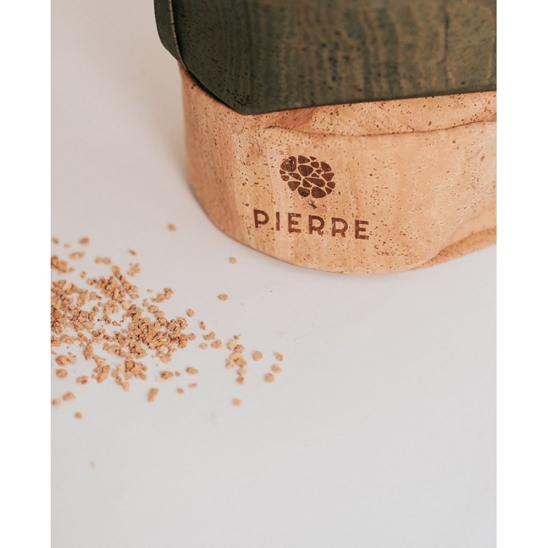 Pierre Sports - Coussin de meditation en cuir de liège