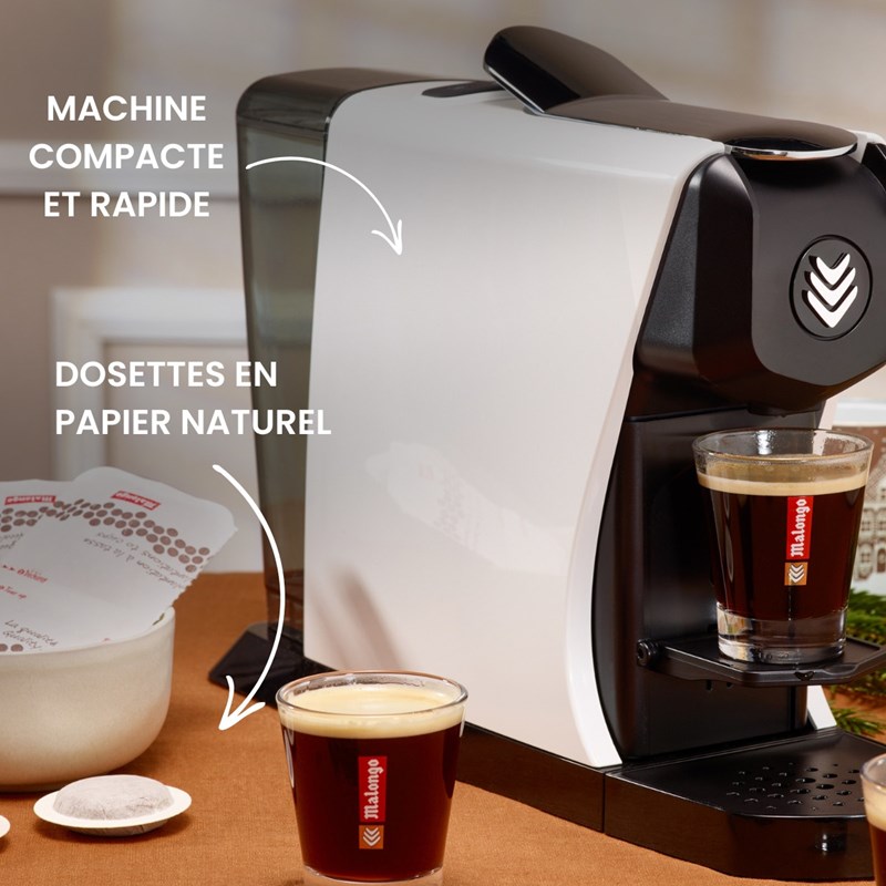 Machine expresso eoh blanc mat