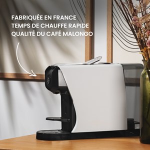 Machine expresso eoh blanc mat