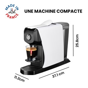 Machine expresso eoh blanc mat