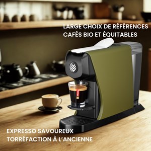 Offre machine expresso eoh kaki