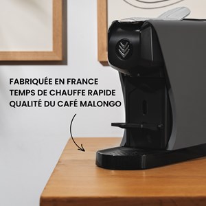 Machine expresso eoh gris mat