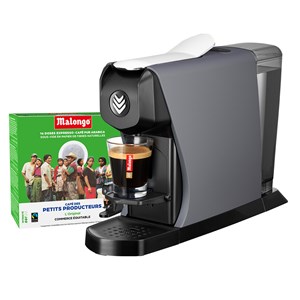 Offre machine expresso eoh gris mat