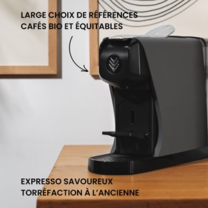 Offre machine expresso eoh gris mat