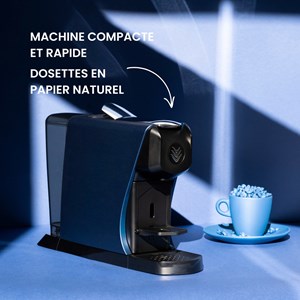 Offre machine expresso eoh bleu nuit