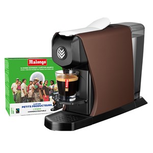 Offre machine expresso eoh marron
