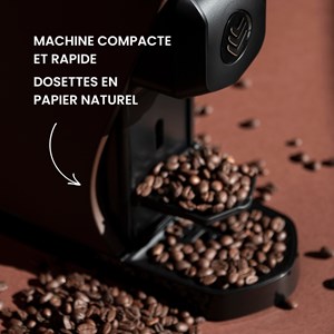 Offre machine expresso eoh marron