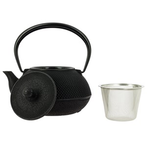 Théière fonte iwachu arare noire 1200 ml