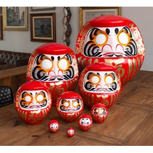 Statuette daruma spécial 65 cm - chance