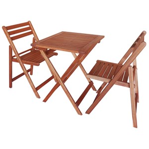 Salon de jardin en bois acacia