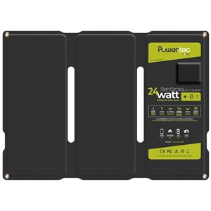 Panneau solaire powertec pt flap 24 wat