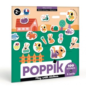 Cartes et stickers bébés animaux