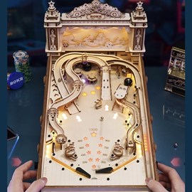 Maquette bois - le flipper