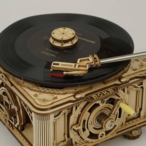 Maquette 3d  gramophone