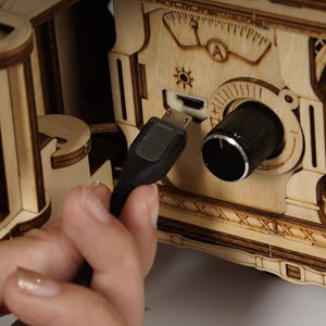 Maquette 3d  gramophone