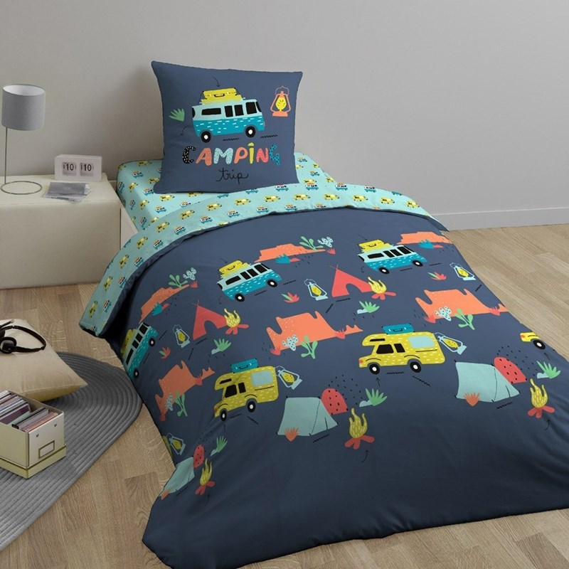 Decoratie - Housse de couette 140x200 bivouak