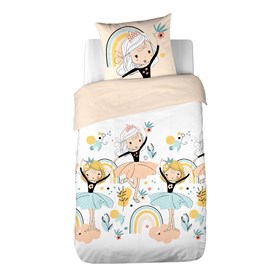 Housse de couette 140x200 lola + taie po