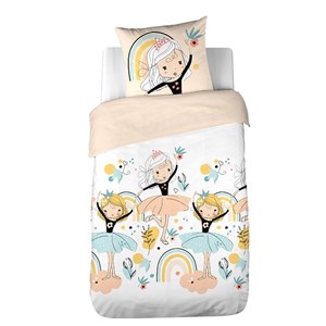 Housse de couette 140x200 lola + taie po