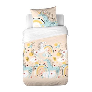 Housse de couette 140x200 lola + taie po