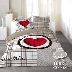 Housse de couette 240x220 love mountain