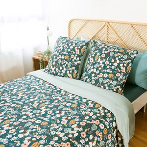 Housse de couette 260x240 cueillette + 2