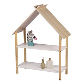 Bibliothèque enfant design maison 2 étag