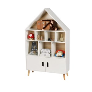 Bibliothèque maison 10 compartiments 2 p