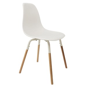 Chaise scandinave phenix blanc