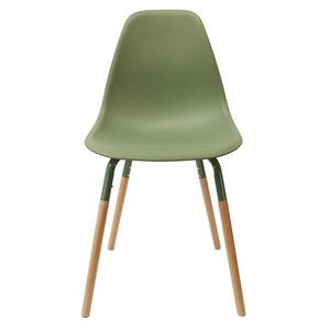 Chaise scandinave phenix vert