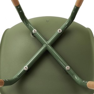 Chaise scandinave phenix vert
