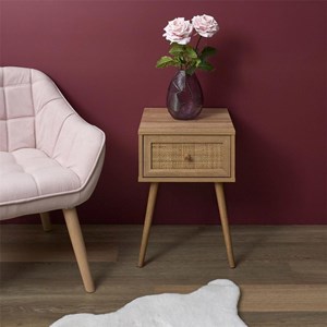 Table de chevet 1 tiroir bali