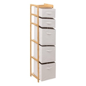 Étagère haute 5 rangements tidy box