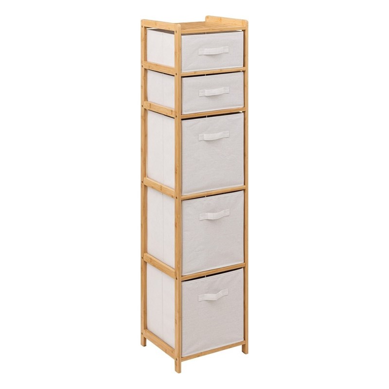 Étagère haute 5 rangements tidy box