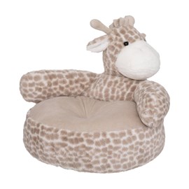 Fauteuil peluche girafe