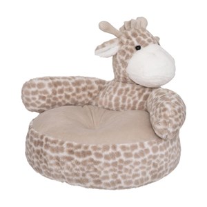 Fauteuil peluche girafe