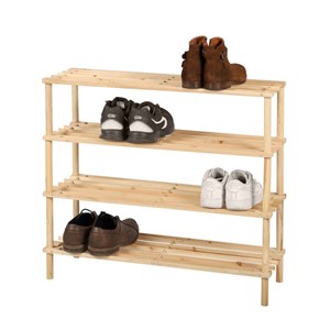 Meuble range chaussures 4 niveaux wood a