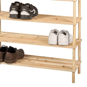 Meuble range chaussures 4 niveaux wood a